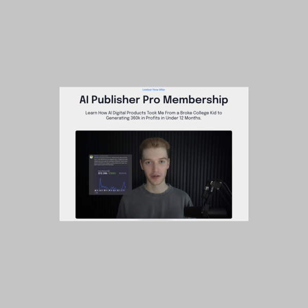 Joe Popelas – AI Publisher Pro