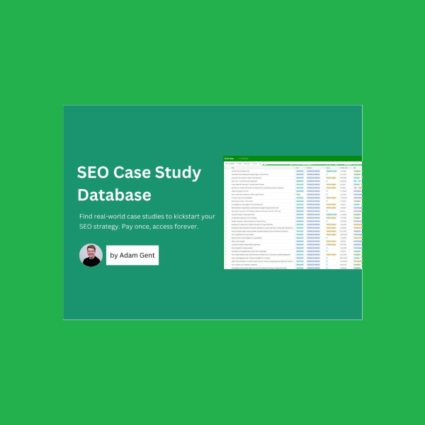 SEO Case Study Database 2023 Identify and validate opportunities in minutes.
